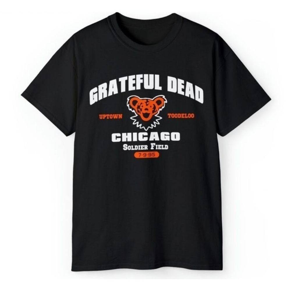 Grateful Dead 1995 Chicago Soldier Field Shirt